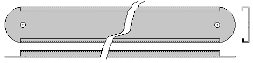 Aluminium Channel for cell cups