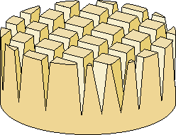 foam cell stabilising insert