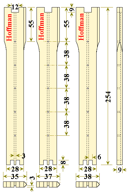 Deep Commercial Side Bars Drawing