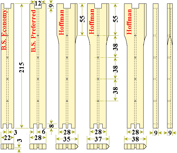 Deep Side Bars Drawing