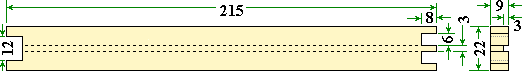 drone frame side bar