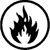 Flammable Safety Symbol