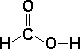 molecular representation of formic acid