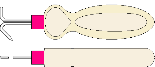 Drawing of Groove Cleaning Tool