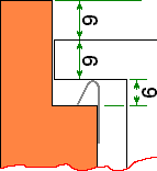 Langstroth Lug dimensions used by Apex Enterprises