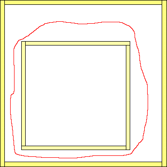 12 mm rim for converting top bee space item for use in bottom bee space systems