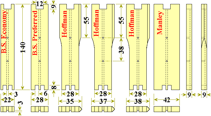 Shallow Side Bars Drawing