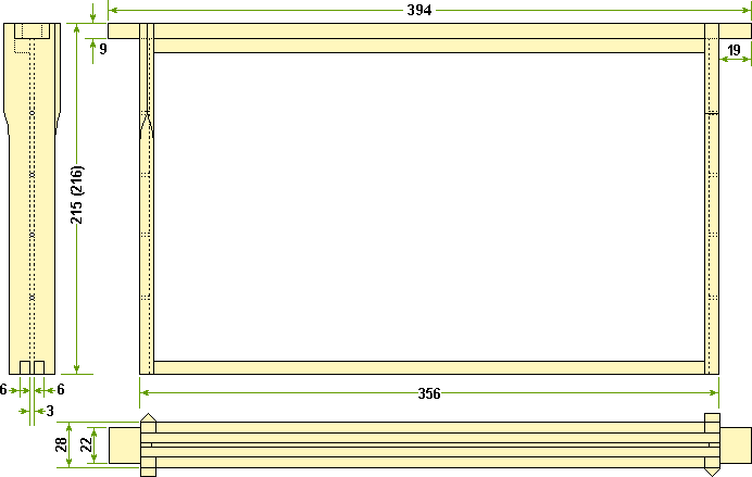 British Standard Deep Smith Frame Dimensions