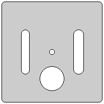 Square Entrance for BIBBA Mini Nuc