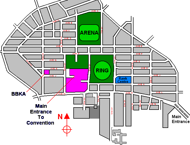 Stoneleigh showground layout plan