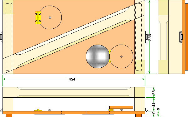 Standard lid for swarm boxes