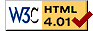This Site Aims to have Valid HTML 4.01 as a minimum standard. Use the link to validate your own HTML code