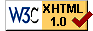 This Site Aims to have Valid XHTML 1.0! Use the link to validate your own HTML code (not all pages comply yet!)