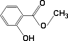 Molecular Structure of Methyl Salicylate