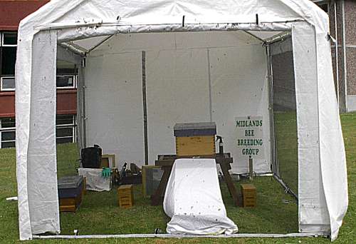 The Midlands group tent, Photo.... Dave Cushman