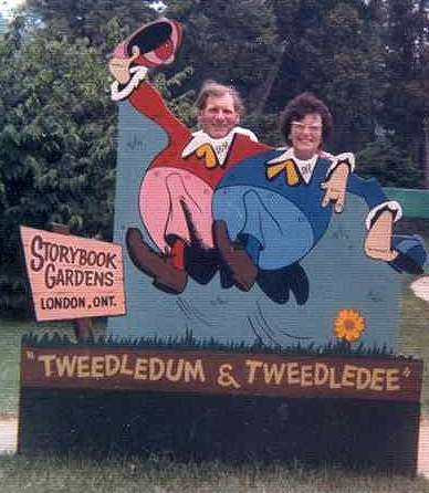 Mum and Dad at Storybook Gardens