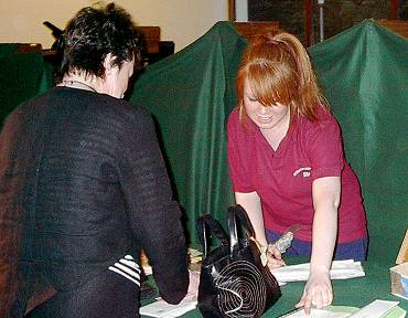 Registration, Photo.... Dave Cushman