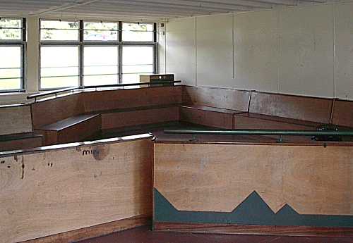 Sitting area in the basement